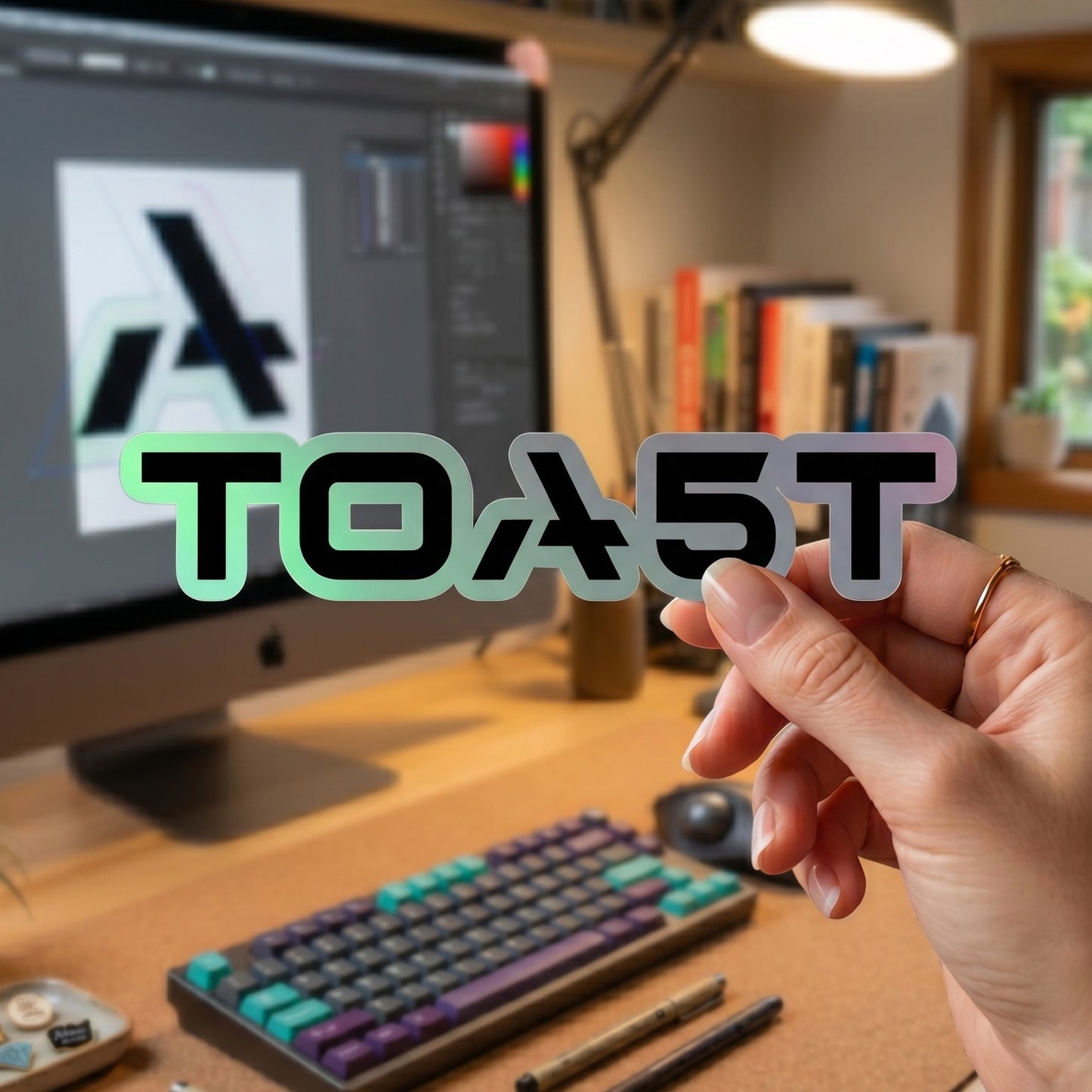 TOA5T Logo Sticker